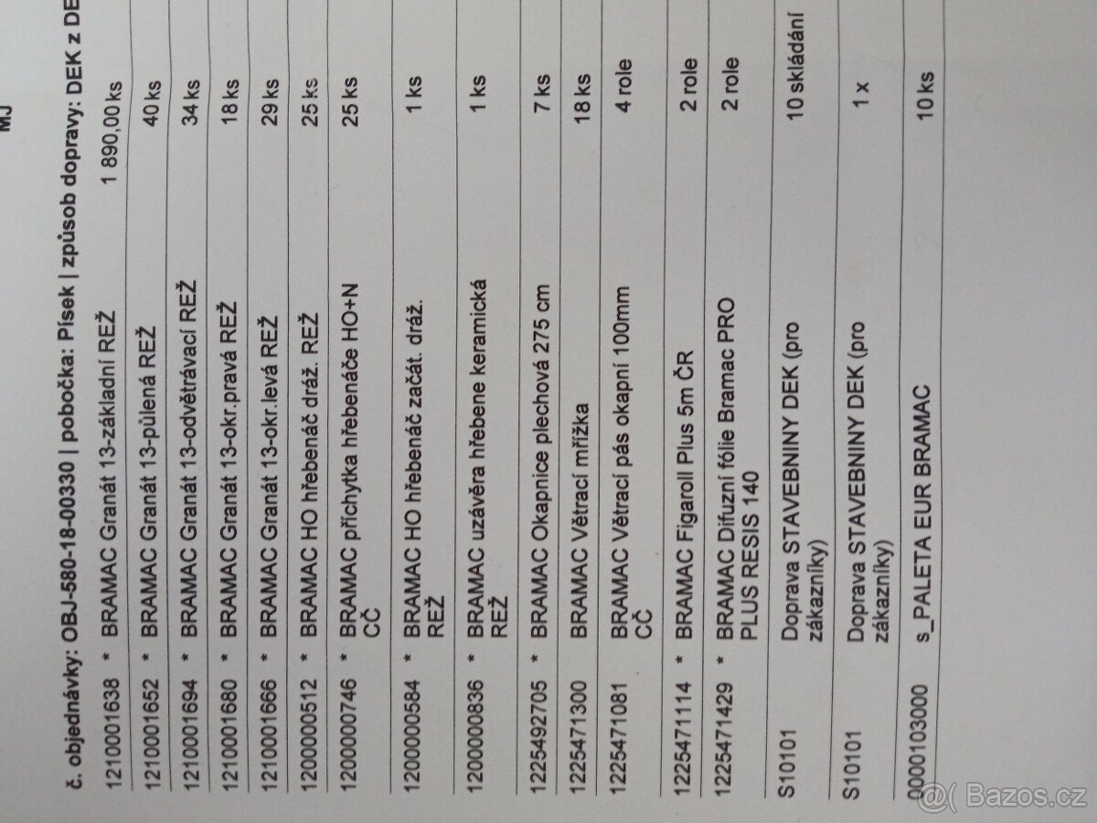 Pálená střešní taška Bramac Granát 13 - 3