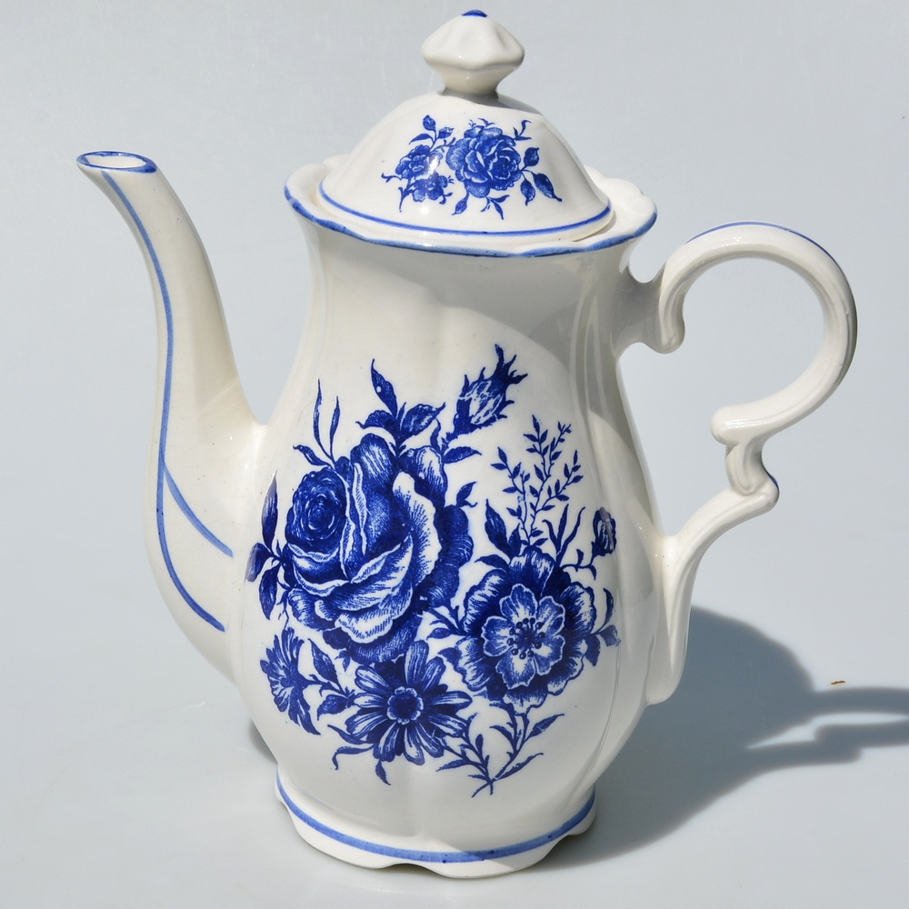 Hudební - HRACÍ velký porcelánový čajník - 3