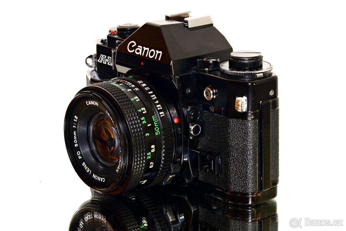 Canon A1 + FD 1,8/50mm po SERVISU - 3