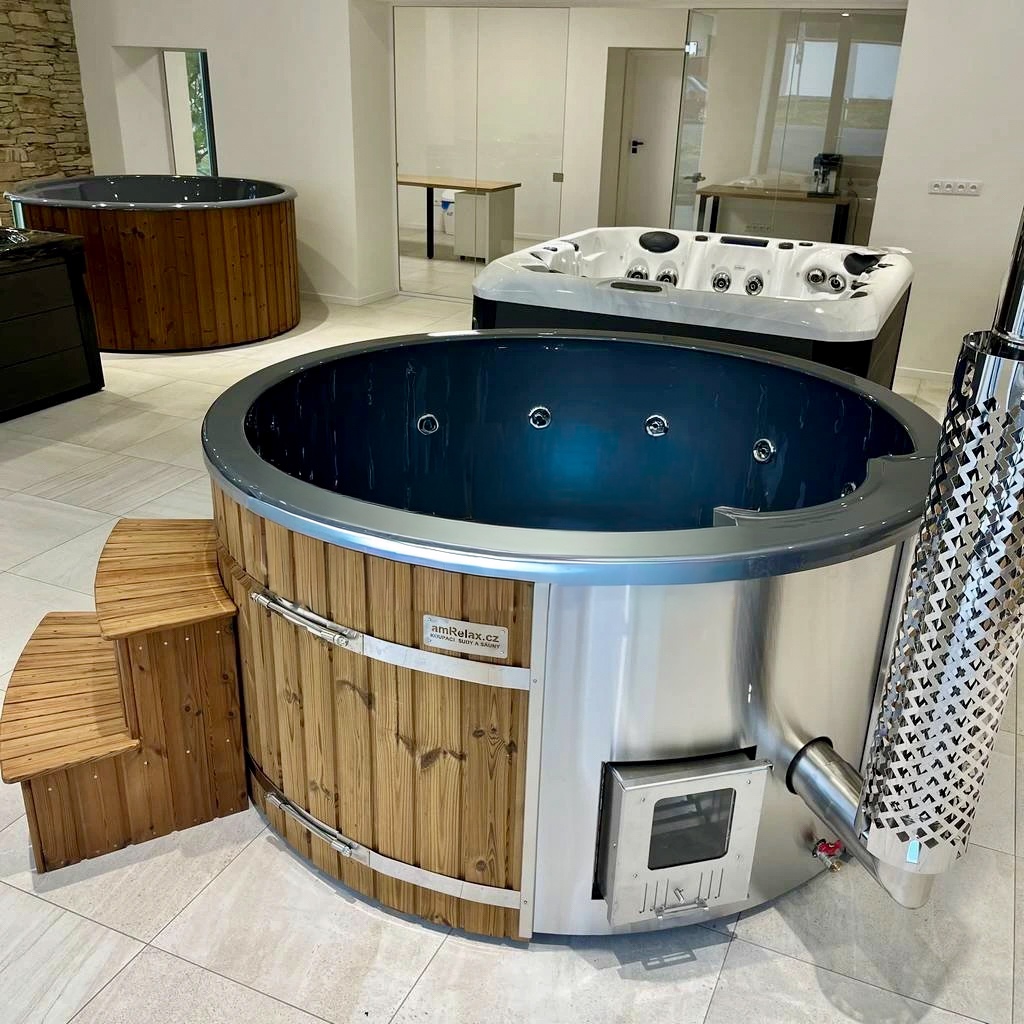 Koupací sud s hydromasážním a aeromasážním systémem - 3