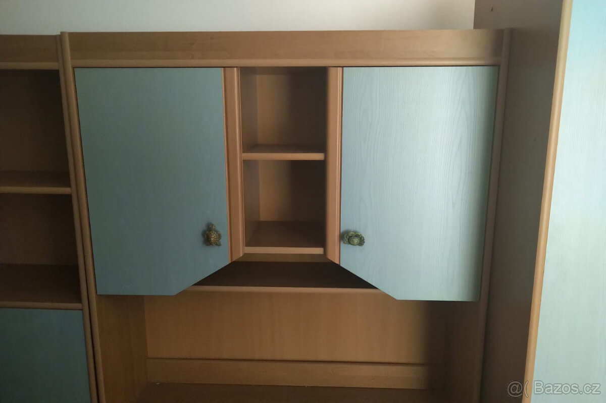 Dětské skříně a stůl mořský svět - 3