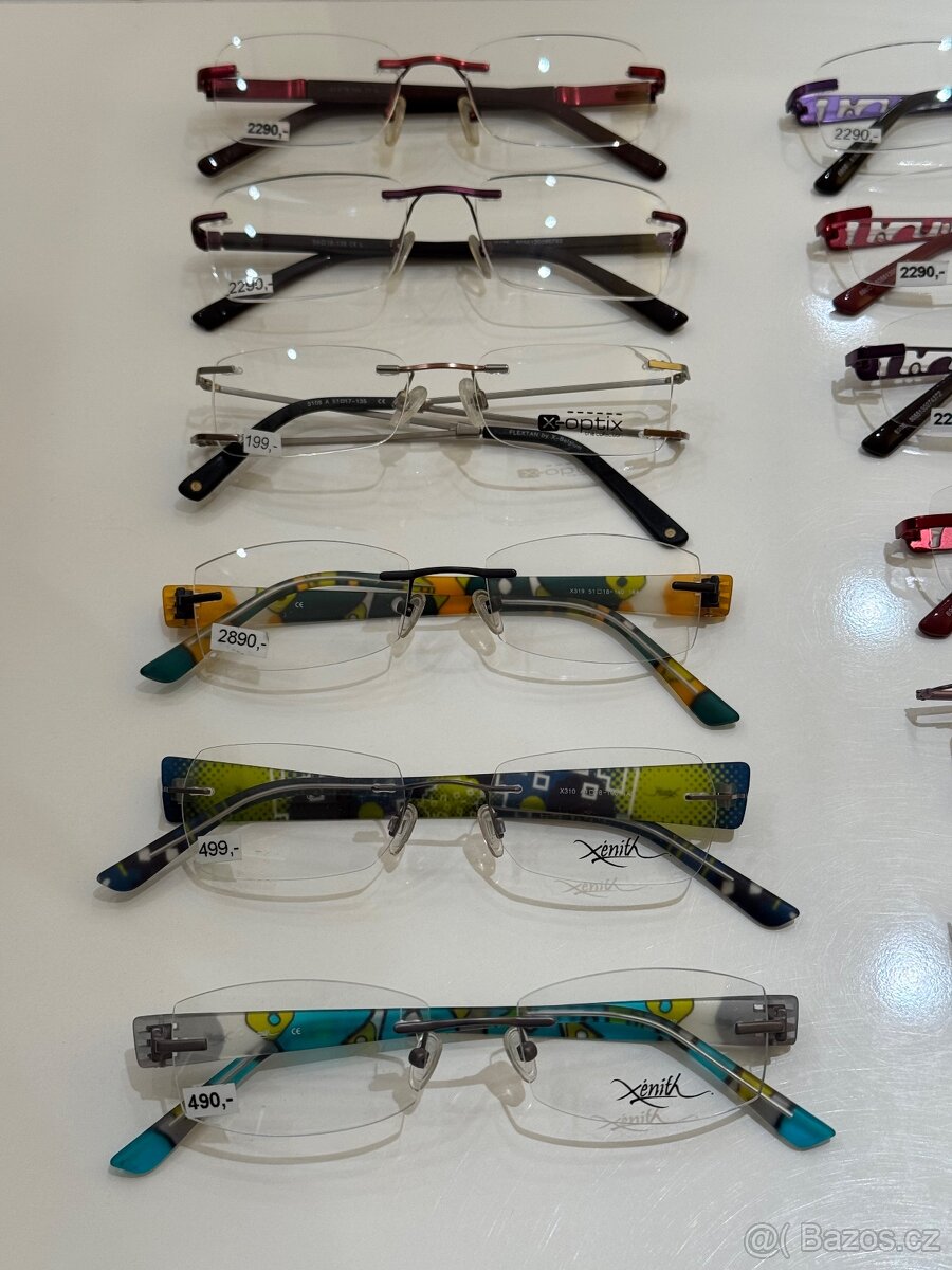 Kolekce 13 vrtaných brýlí – nové, nepoužité - 3