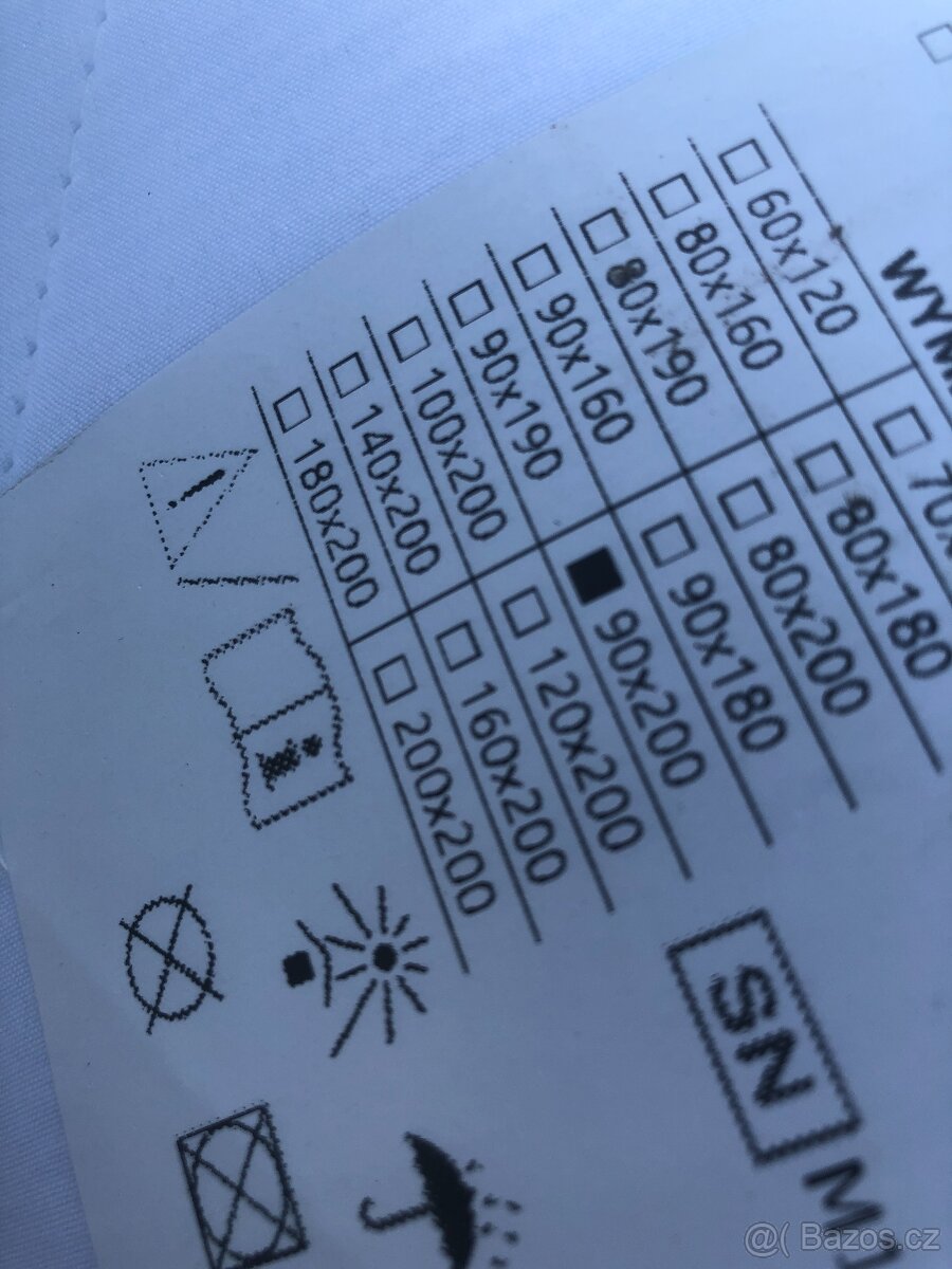 MATRACE postel 24 CM 180x200 cm 90x200 Kokos - 3