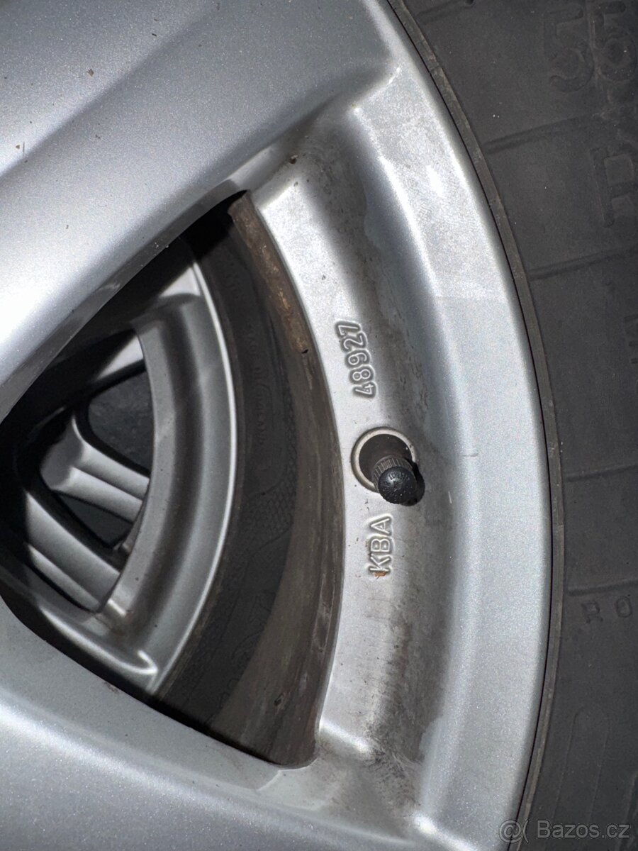 Alu kola FIAT + zimní pneu Kleber Krisalp 205/55 R16 - 3