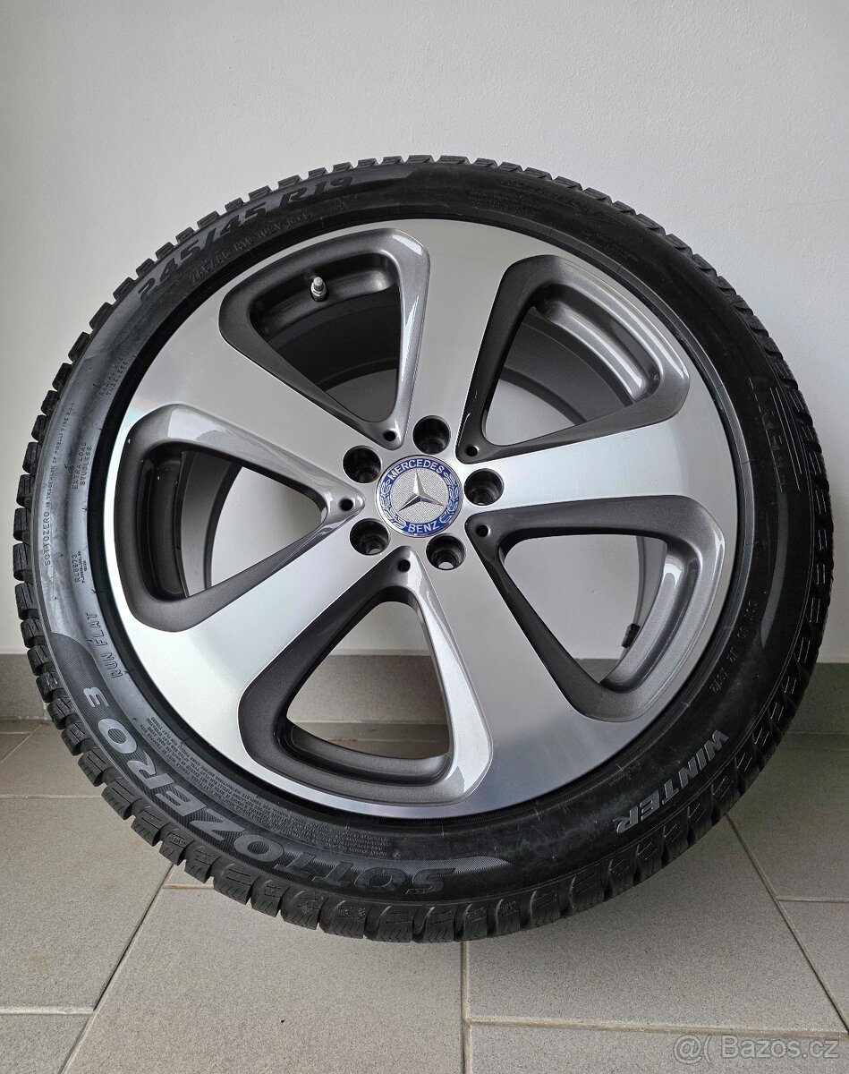 Orig. Mercedes 5x112 Zimní Pirelli 245/45/19 - 3