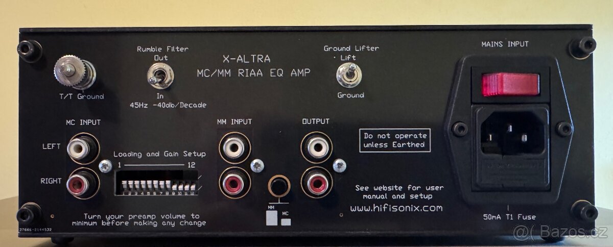 X-Altra MC / MM RIAA Phono EQ Preamp - prodám - 3