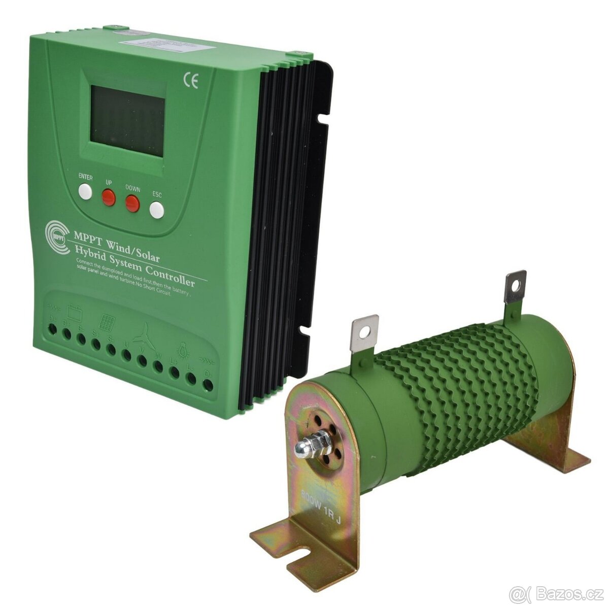 Větrný, solární hybridní regulátor 12/24V - 3