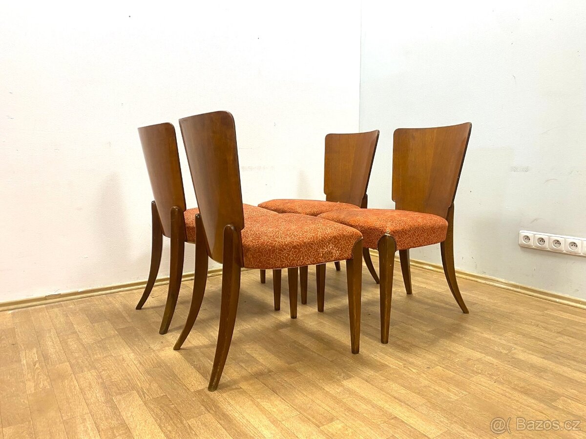 Židle Halabala retro 60. léta - 3