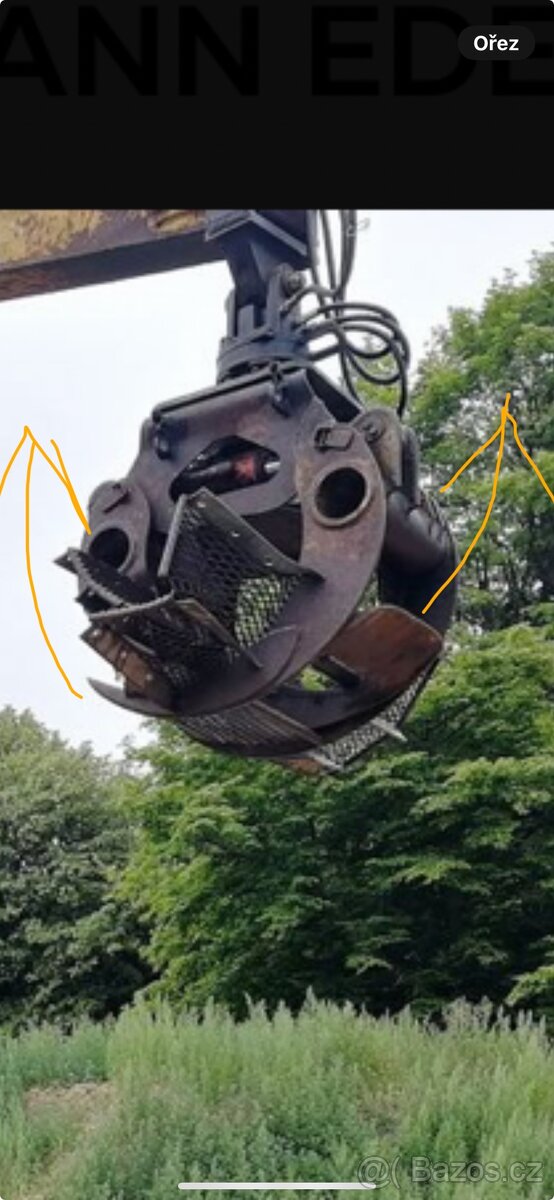 Drapák s rotátorem - 3