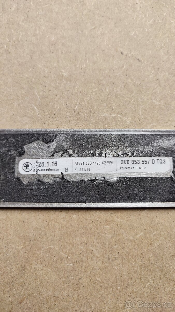 Prahové lišta škoda superb 3 - 3