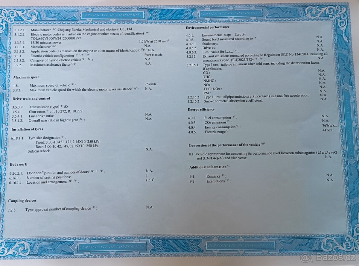 Tříkolový el.vozík - 3