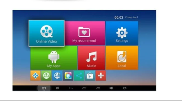 Multimediální centrum MXQ, Android TV Box 4K - 3