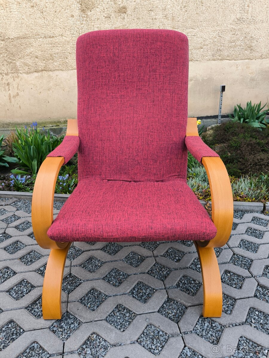 Moderní designové pohupovací křeslo - 3