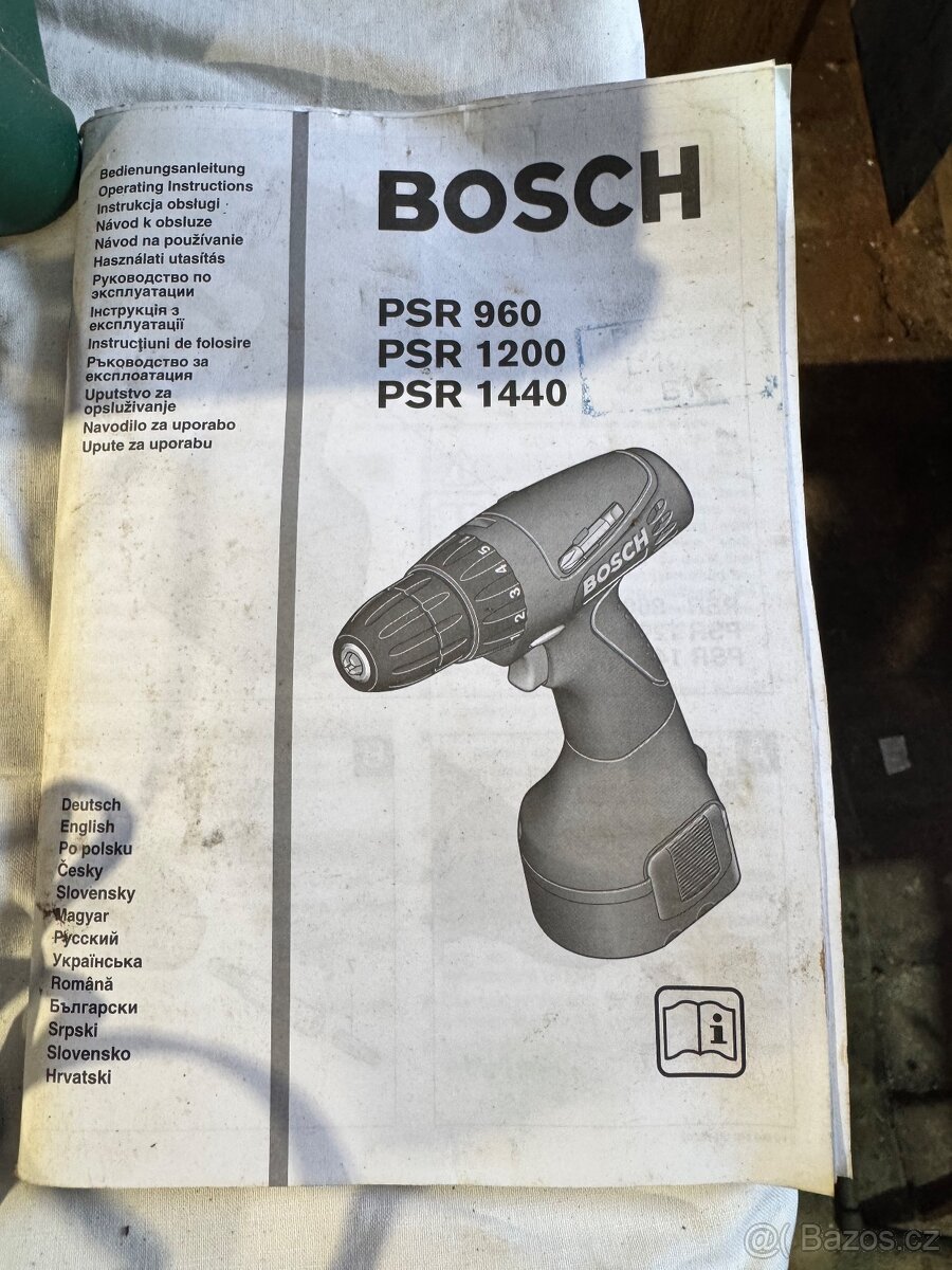 Aku šroubovák BOSCH PSR 960 - 3