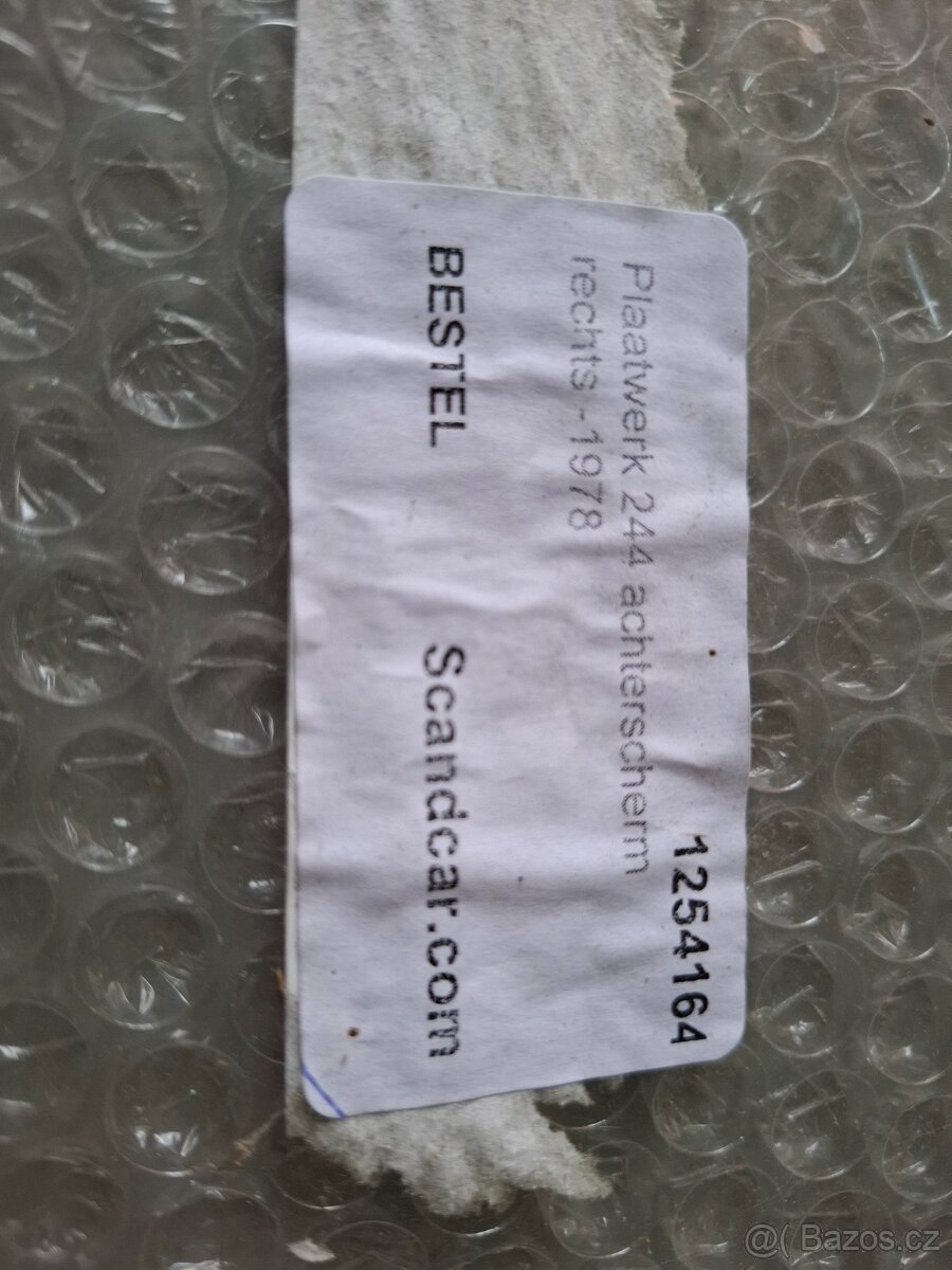 Blatník nový pravý Volvo 244 1978 - 3