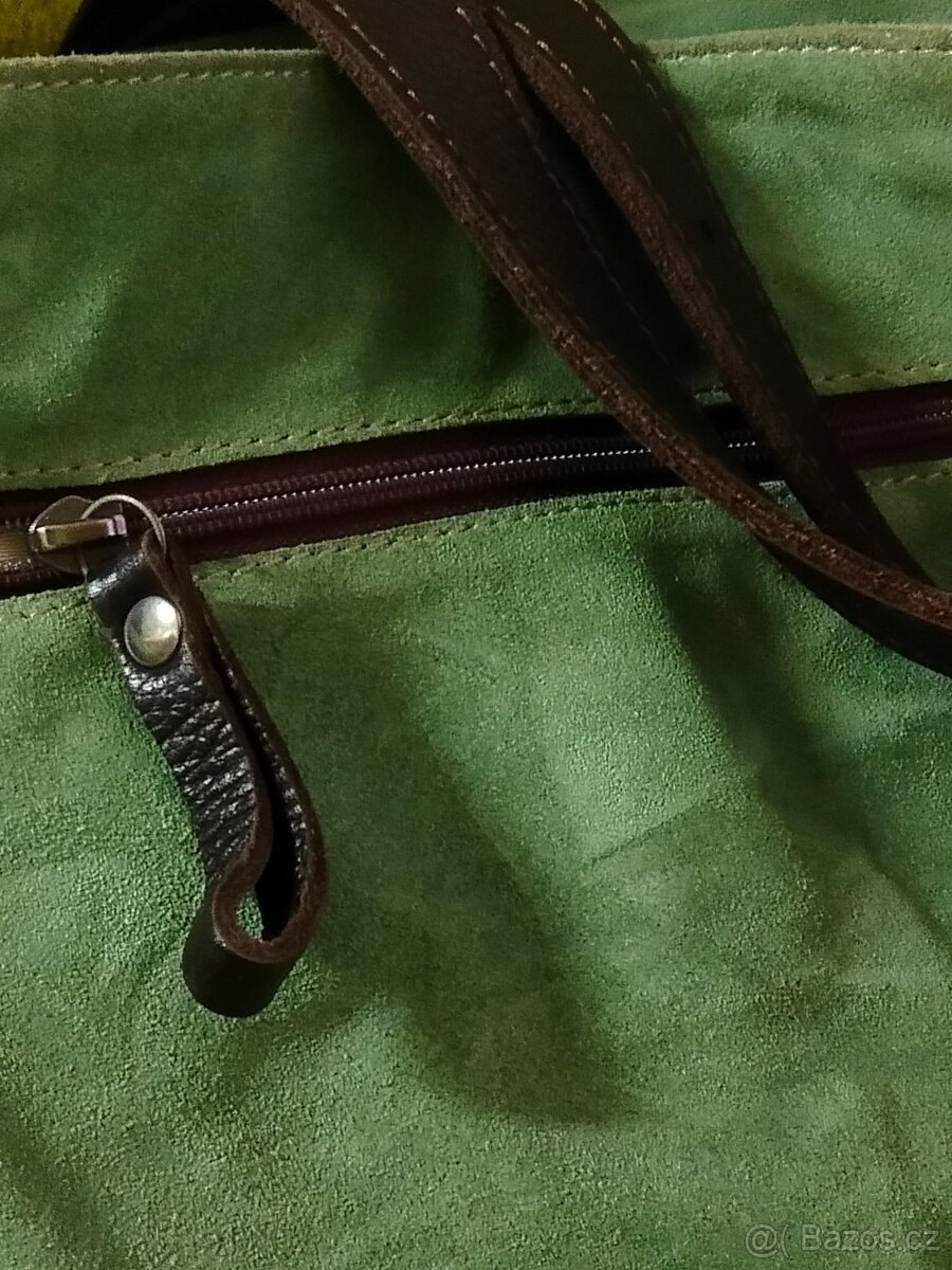 Kabelka broušená kůže - 3