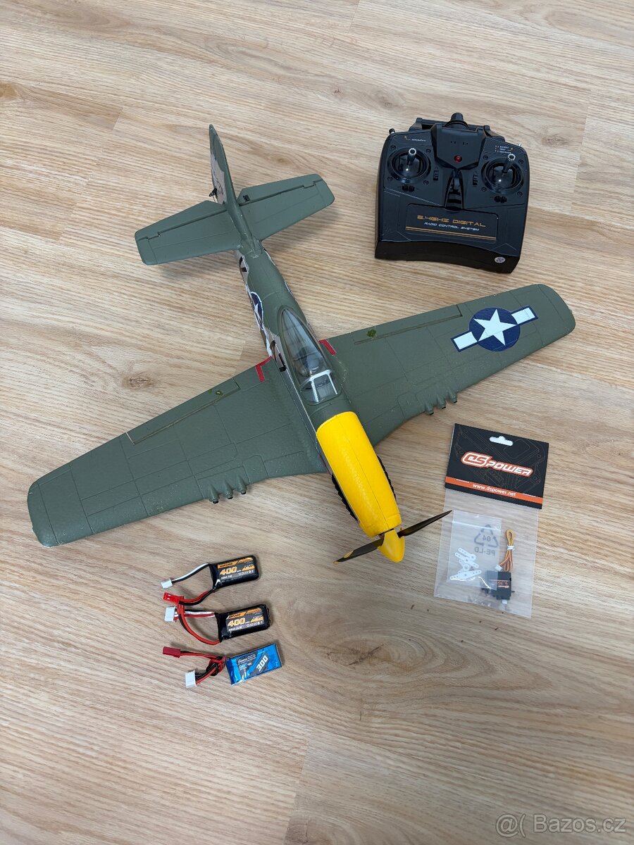 P51D Mustang 500mm brushless RTR - 3