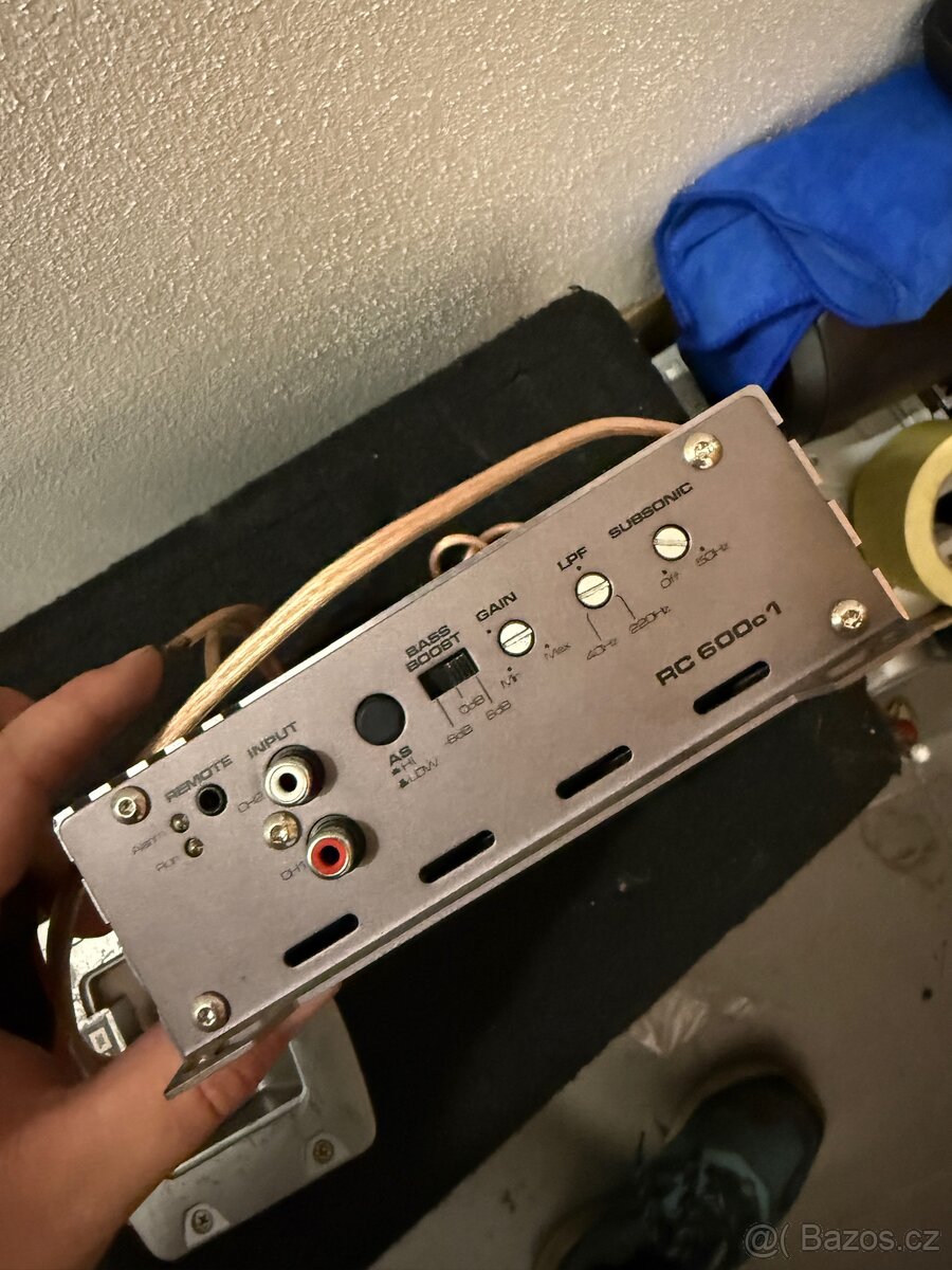 Prodám zesilovač + subwoofer - 3