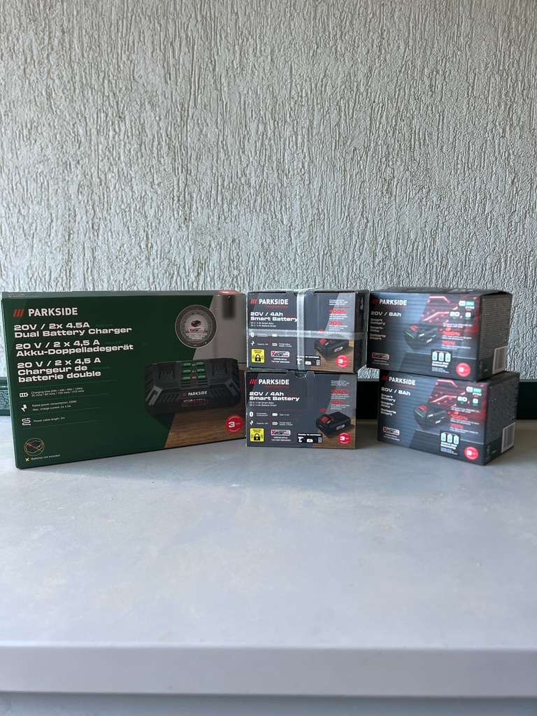 PARKSIDE 4Ah baterie SMART - nové - 3