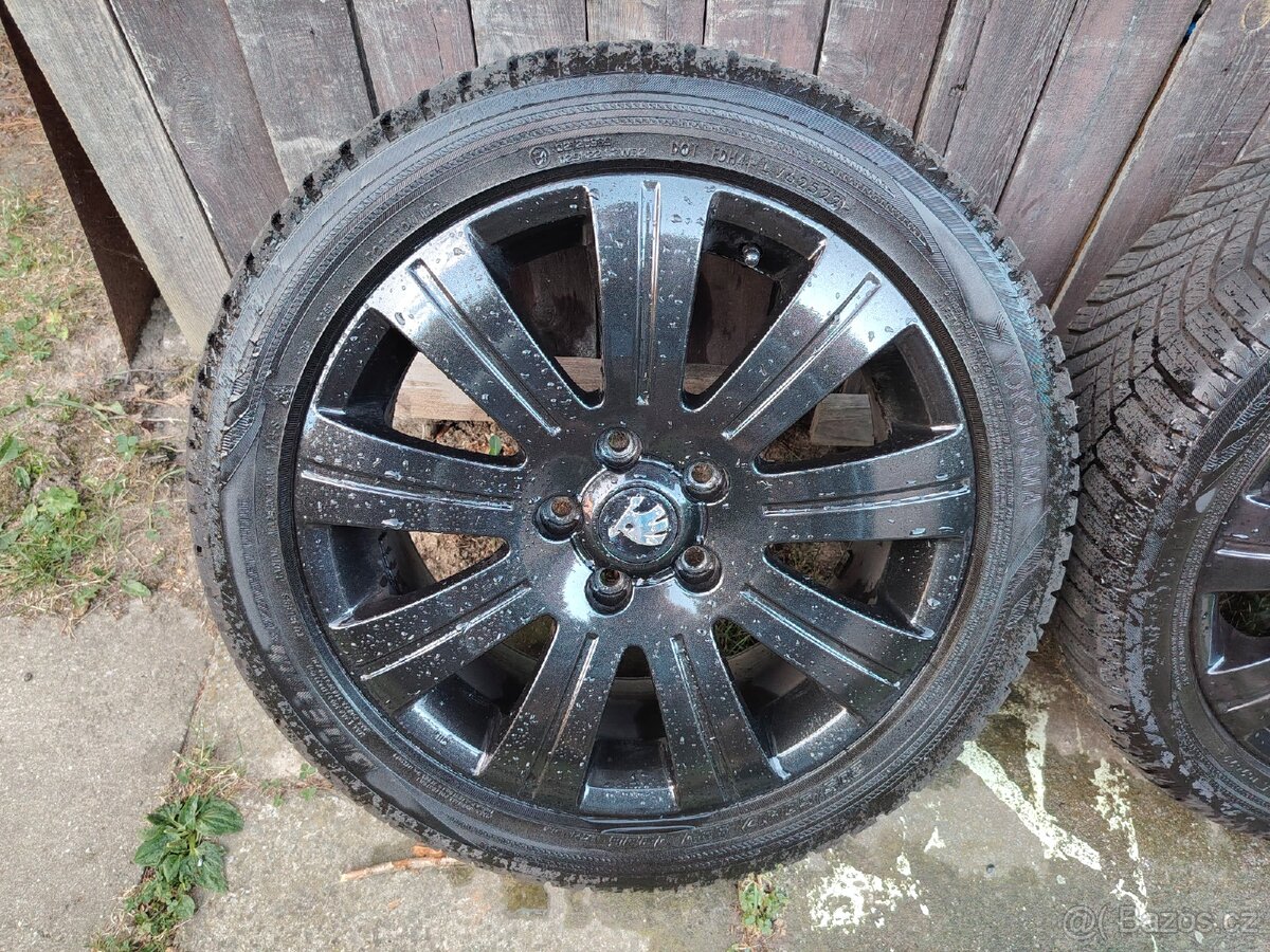 Alu kola skoda Superb 2 205/50/17 - 3