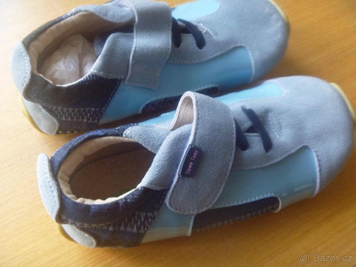 nové světlemodré barefoot tenisky vel. 30 - 3