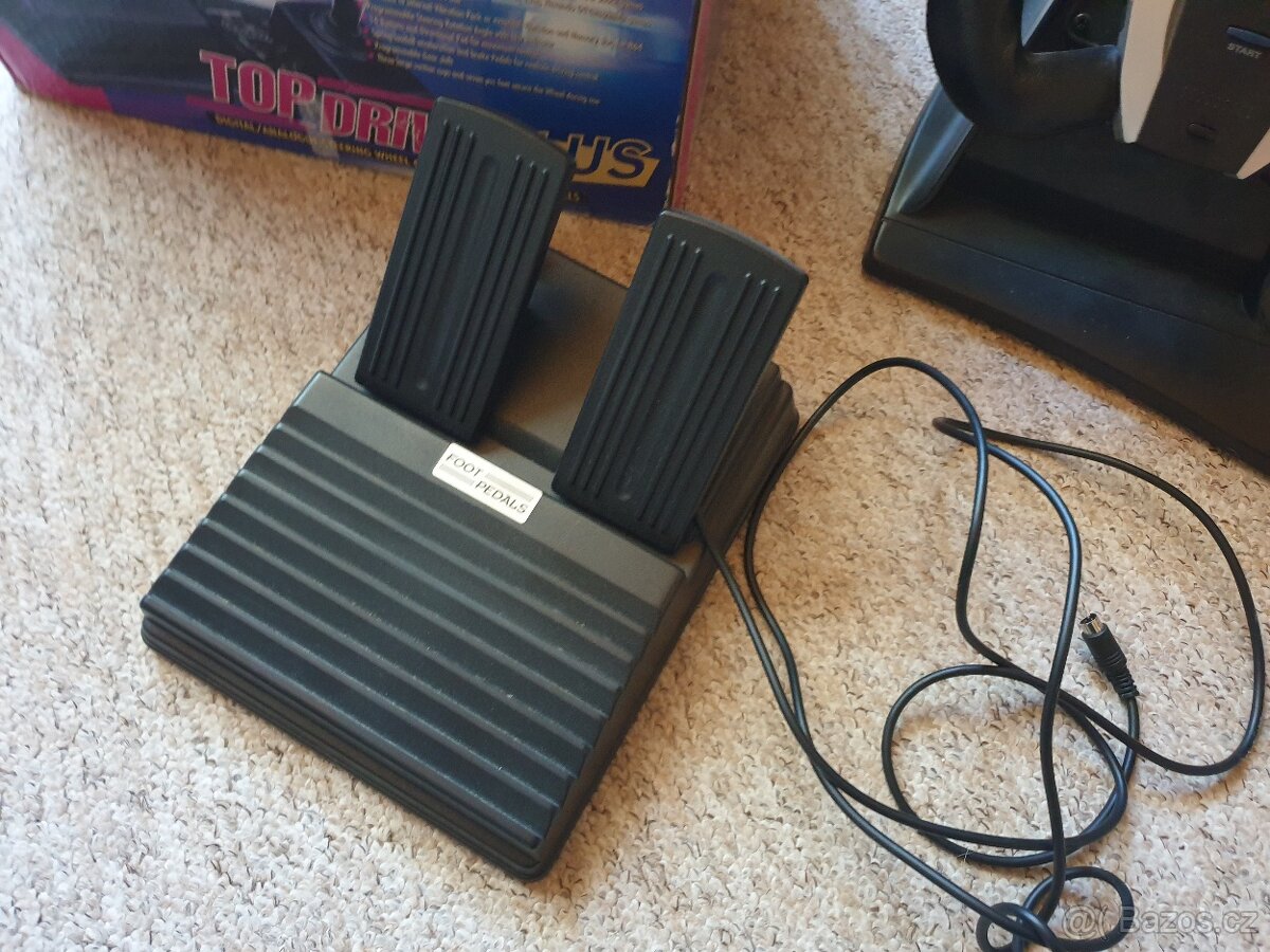 Prodám herní volant s pedály na PS1 /PS2/, Nintendo - 3