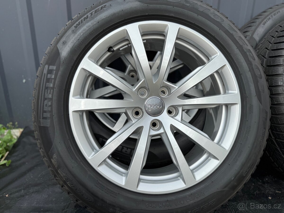 ORIGINAL AUDI R18 + ZIMNI SADA 235/55 R18 Pirelli - 3