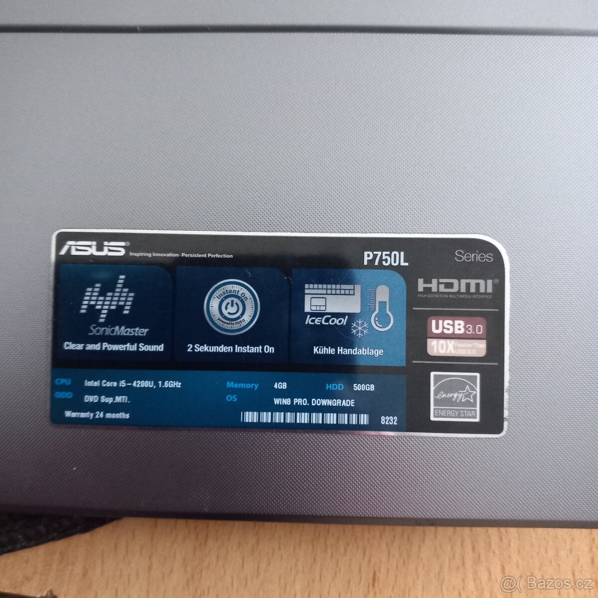Notebook Asus - 3