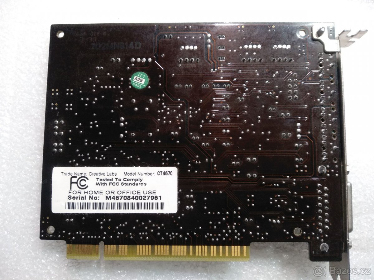 Staré zvukové karty - Sound Blaster - 3