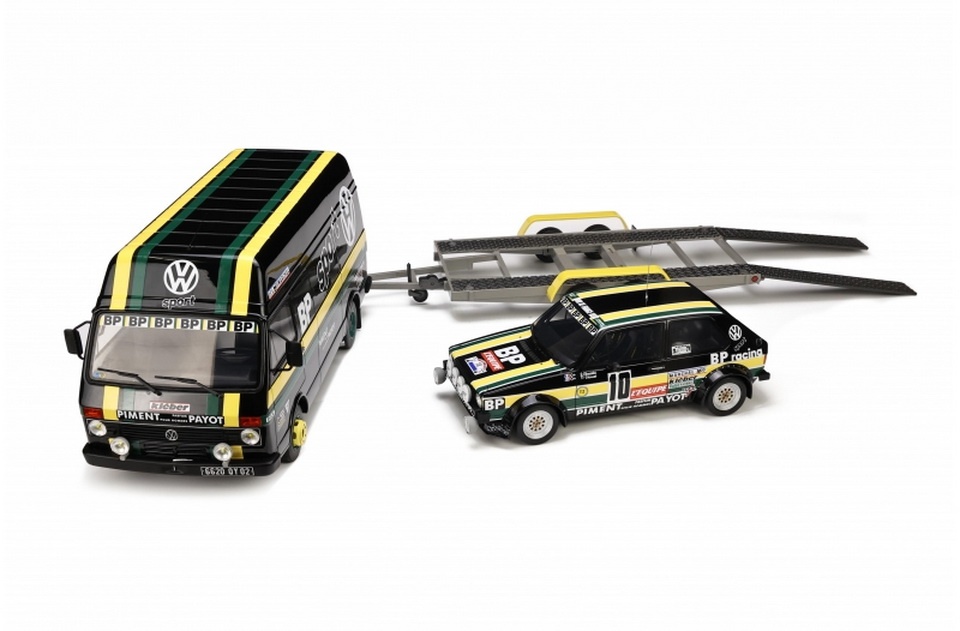 Set Rallye VW LT35 + VW Golf 1 GTi 1981 1:18 OttoMobile - 3