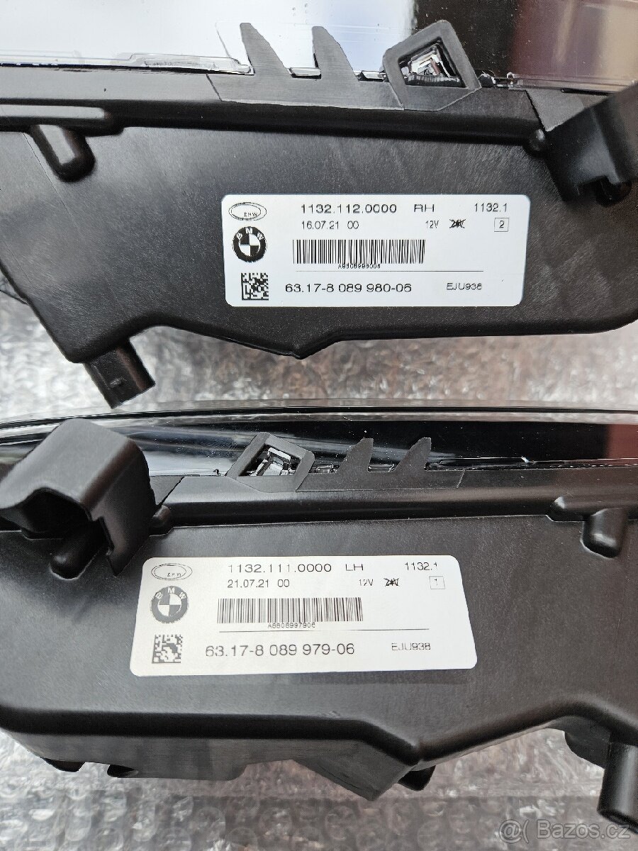 BMW F40 M paket originál nové LED mlhovky s kabeláží - 3