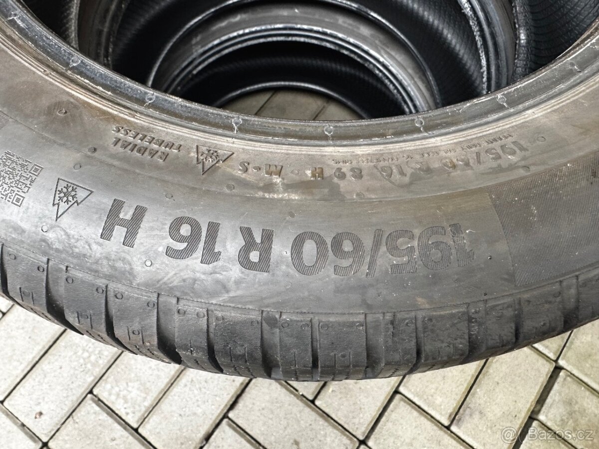 Zimní pneumatiky Continental 195/60/16 - 3