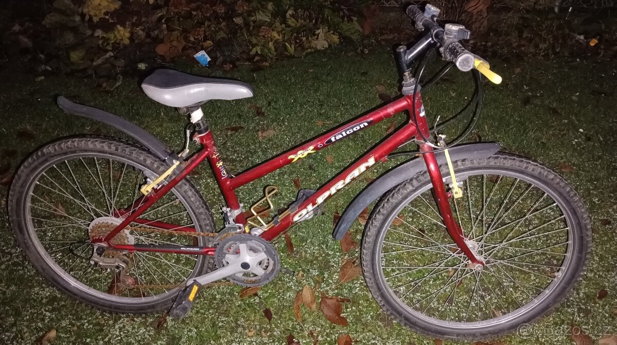 horské kolo Olpran Falkon 24", můžu POSLAT s rámem pro post - 3