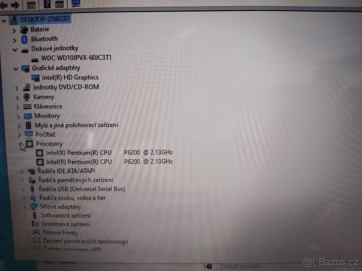 2-jádro HP (2x2,13Ghz),6gb DDR3, 1000gb HDD,HDMI,Baterie 2h+ - 3