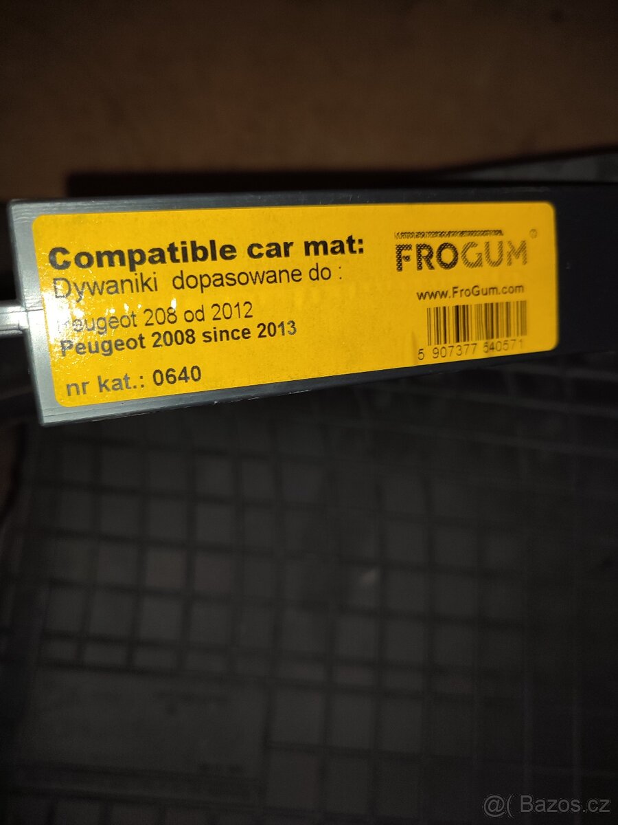 Gumové koberce Peugeot 208 Peugeot 2008 - 3