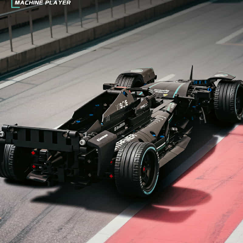 NOVÁ stavebnice formule závodní auto 1020 dílků,délka 52,5 c - 3