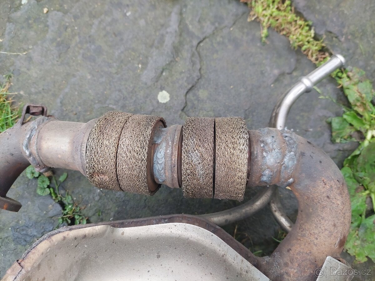 Smart W451 Katalyzátor + Výfuk + Zad. levý blatník - 3