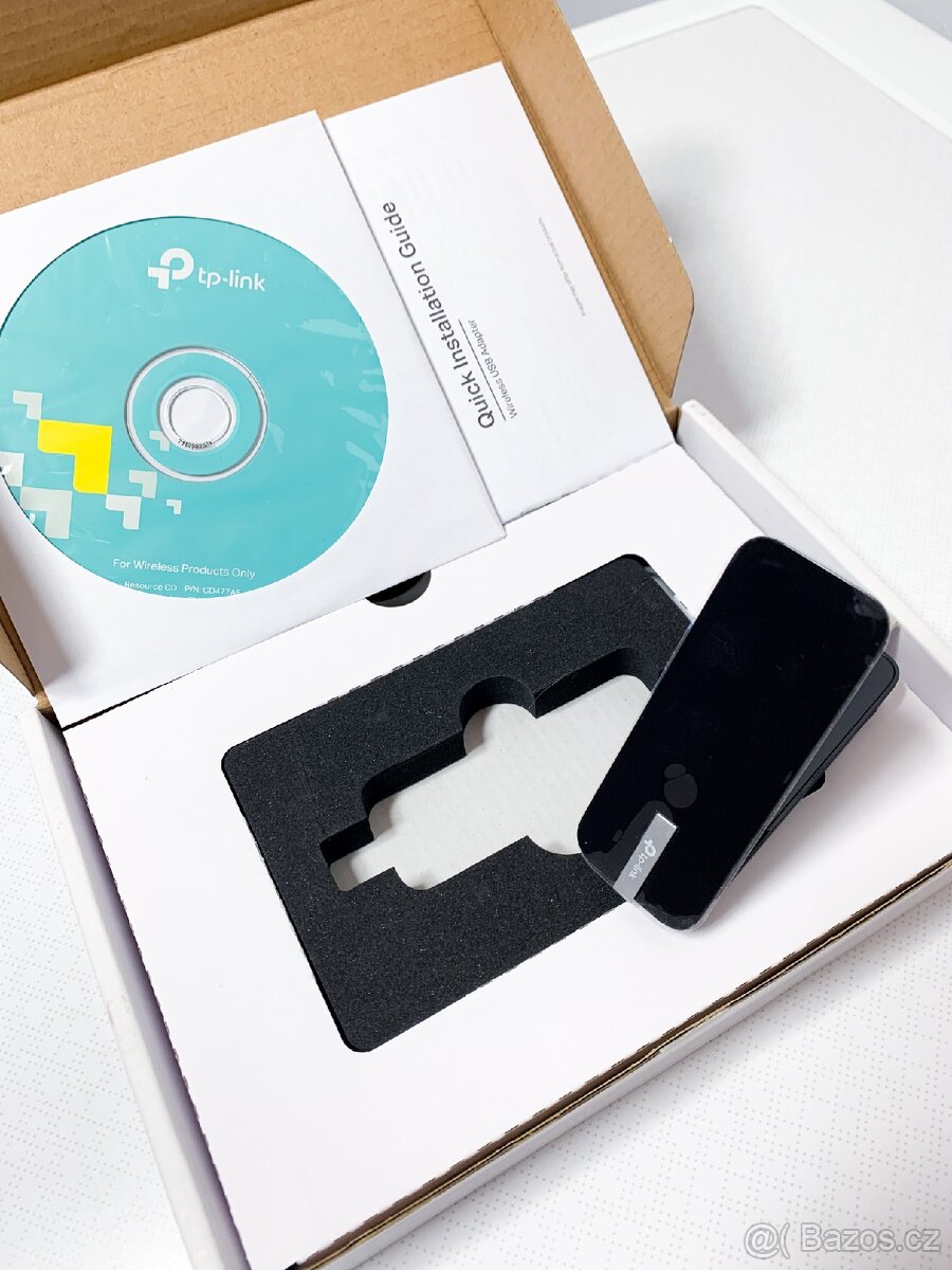 USB adaptér TP -Link. Bezdratovy
- 3