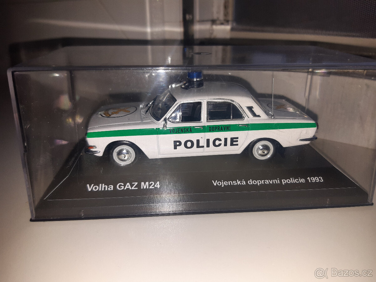 Volha GAZ M24 Vojenská dopravní Policie 1993.Limitka.. - 3