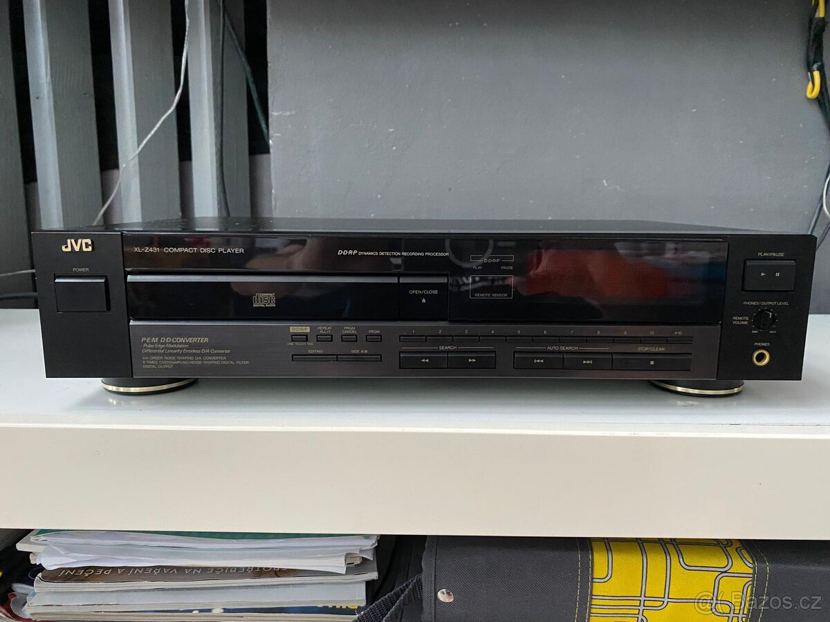 Cd přehrávač JVC XL-Z 431 bk /Japan 1990/ TOP STAV - 3