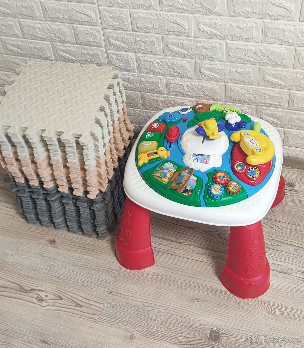 Pěnové puzzle + interaktivní stoleček - 3