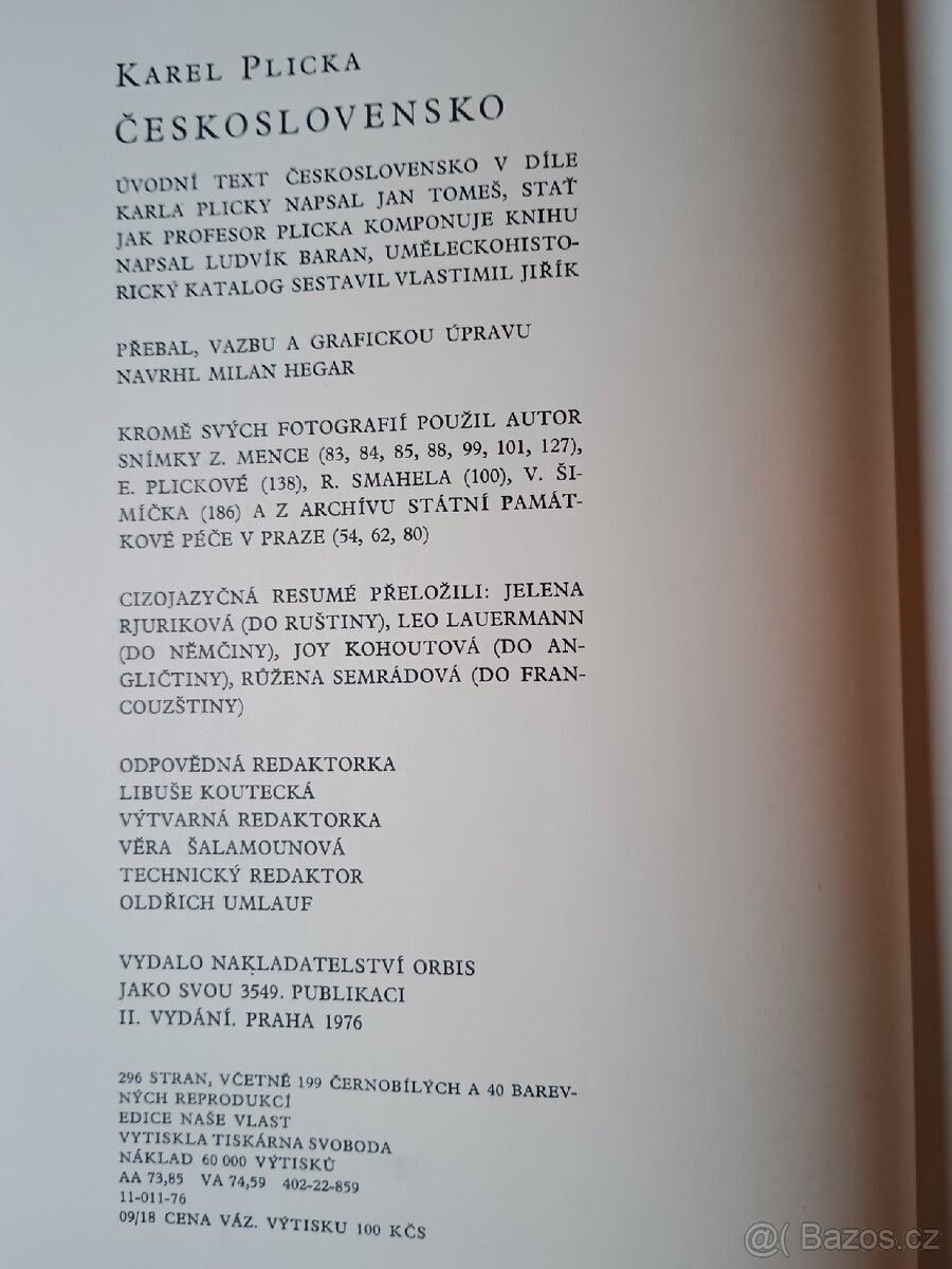 Karel Plicka - Československo - 3