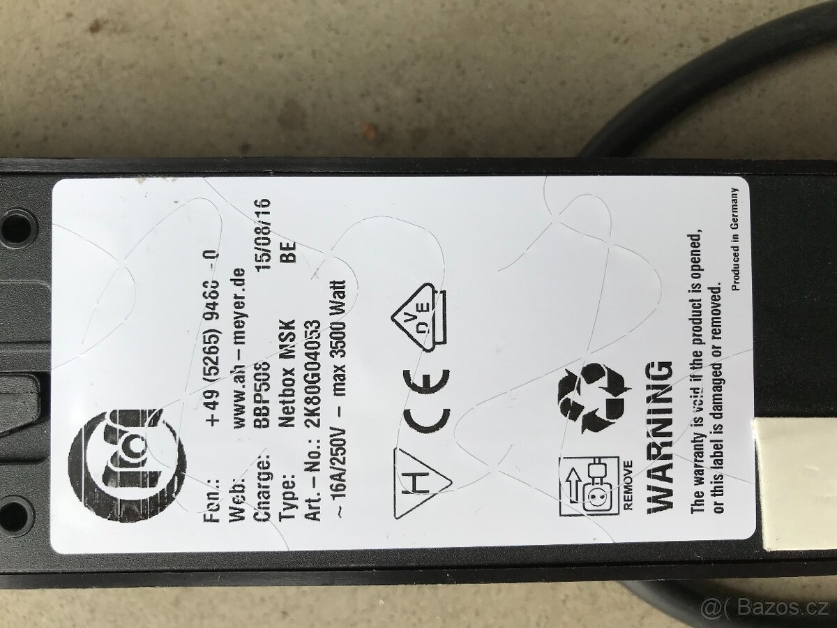 Prodlužka, zásuvková lišta - 3