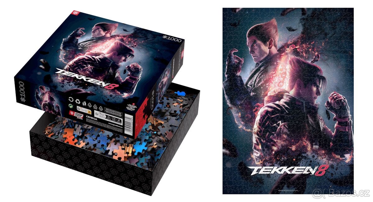 Prodám nové puzzle Tekken 8 Key Art (1000) - 5ks dostupných - 3