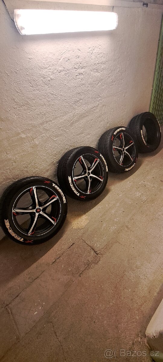 Alu disky R20 5x112 letní pneu