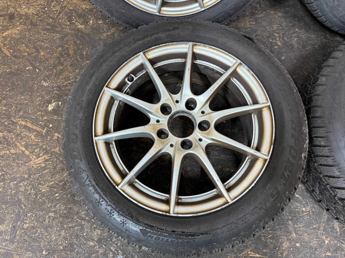 ALU MERCEDES W204 A2044015702 5x112 7Jx17H2 ET43 205/55 R16 - 3