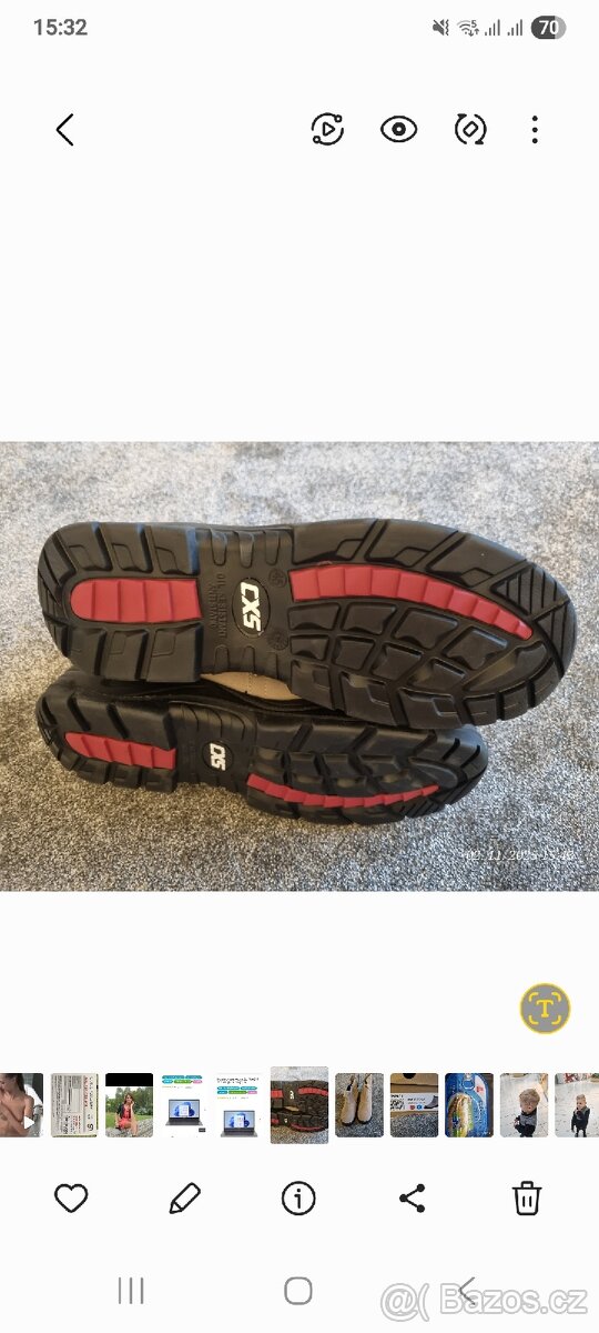 Svářečské boty pérka - 3