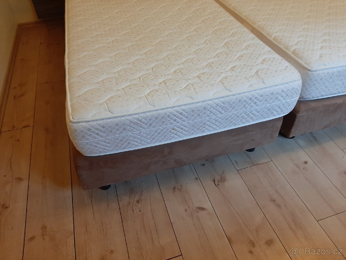40ks postele z hotelu boxspring včetne matrace - 3