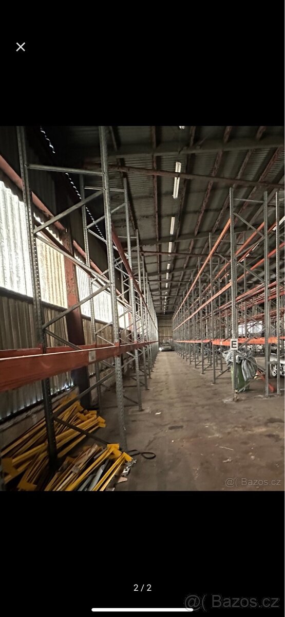 Paletové Profi Regály Beg Bohemia VÝPRODEJ SKLADU 700kč/m2 - 3