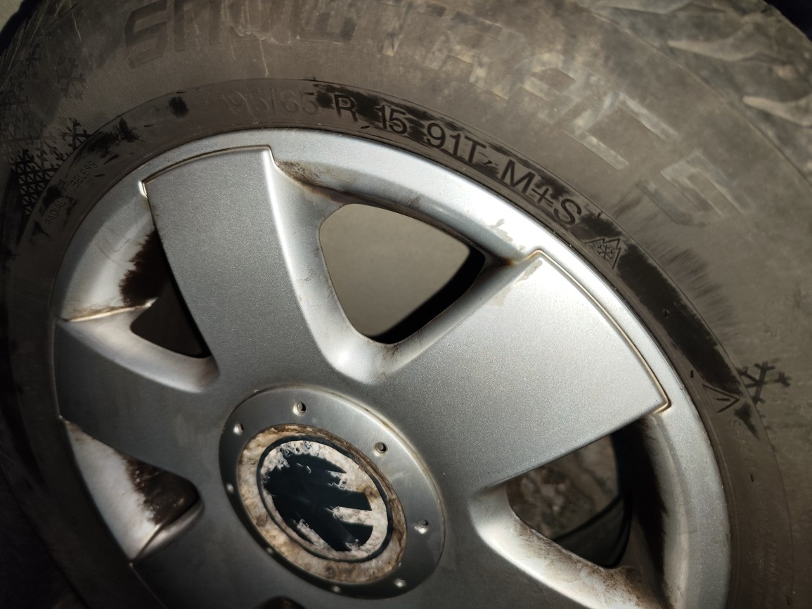 15"zimní alu sada 5x112 origo VW Caddy Touran Golf 5 6 - 3